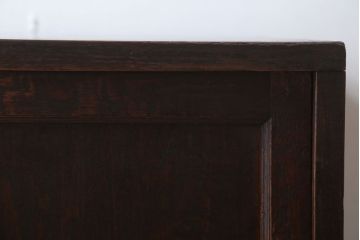 アンティーク家具　古民具・骨董　高級品!三方栗材のアンティーク収納棚