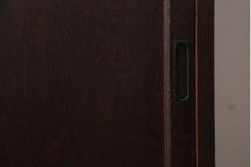 アンティーク家具　古民具・骨董　高級品!三方栗材のアンティーク収納棚