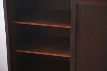 アンティーク家具　古民具・骨董　高級品!三方栗材のアンティーク収納棚