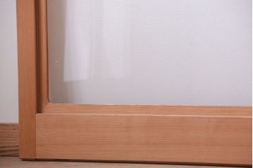 中古　和風インテリアに!雪見障子戸4枚セット(引き戸、擦り上げ障子戸、擦上障子戸)
