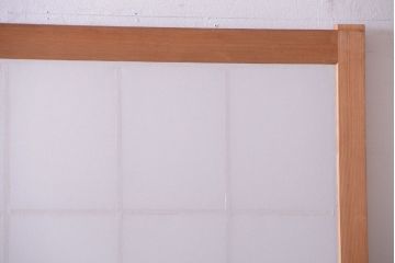 中古　和風インテリアに!雪見障子戸2枚セット(引き戸、擦り上げ障子戸、擦上障子戸)