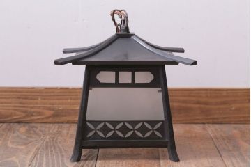 和製アンティーク　和モダンな吊り灯ろう照明(灯籠)