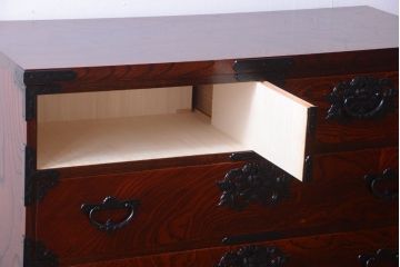 中古　伝統民芸家具 岩谷堂　隠し付き衣装箪笥(チェスト)