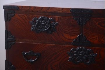 中古　伝統民芸家具 岩谷堂　隠し付き衣装箪笥(チェスト)