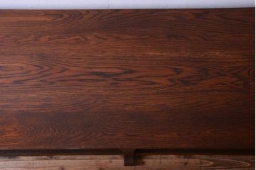 アンティーク家具　和製アンティーク　特大サイズ!骨太で重厚な古い木製の作業台(カウンターテーブル)(2)