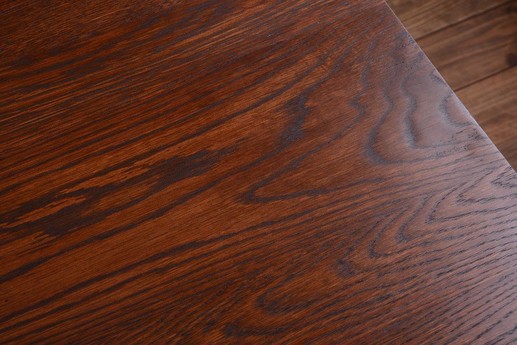 アンティーク家具　和製アンティーク　特大サイズ!骨太で重厚な古い木製の作業台(カウンターテーブル)(2)