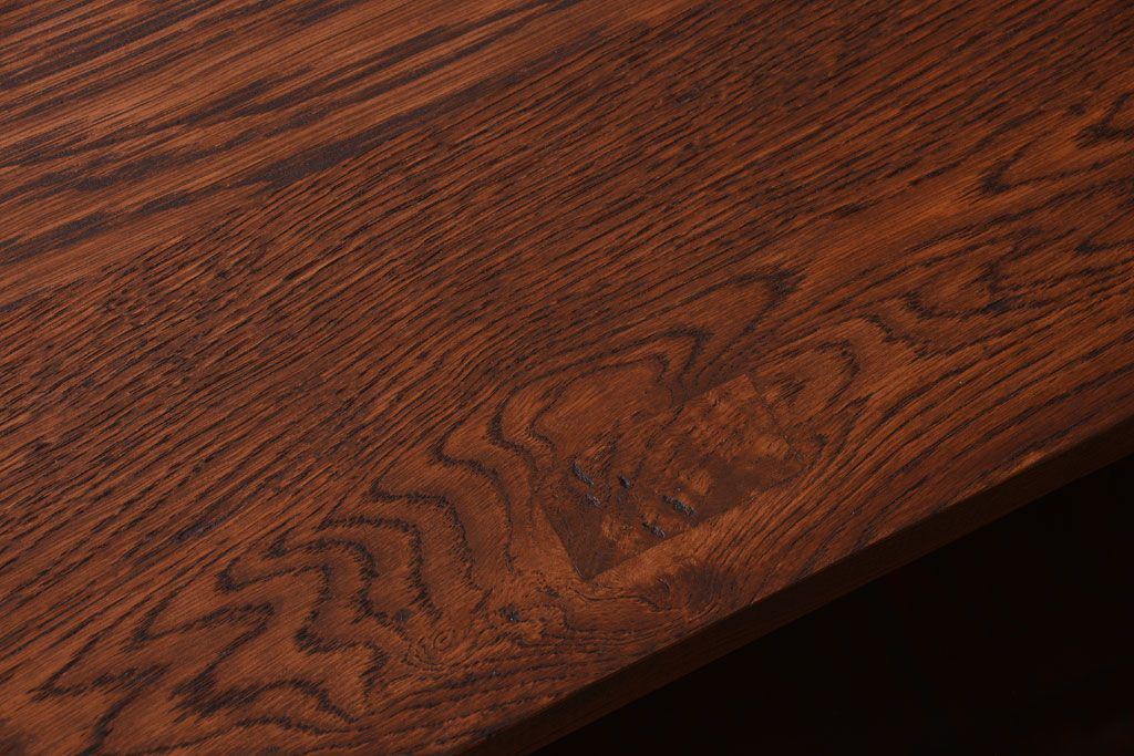 アンティーク家具　和製アンティーク　特大サイズ!骨太で重厚な古い木製の作業台(カウンターテーブル)(2)