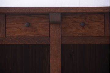 アンティーク家具　和製アンティーク　特大サイズ!骨太で重厚な古い木製の作業台(カウンターテーブル)(2)