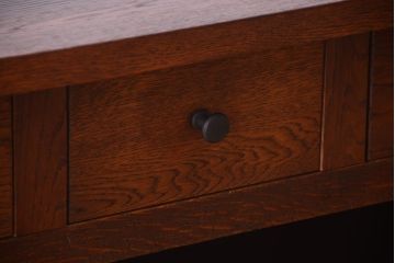 アンティーク家具　和製アンティーク　特大サイズ!骨太で重厚な古い木製の作業台(カウンターテーブル)(2)