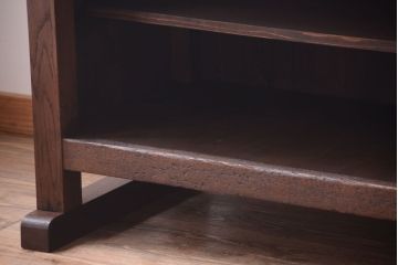 アンティーク家具　和製アンティーク　特大サイズ!骨太で重厚な古い木製の作業台(カウンターテーブル)(2)