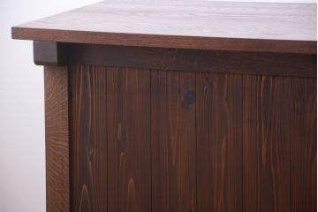 アンティーク家具　和製アンティーク　特大サイズ!骨太で重厚な古い木製の作業台(カウンターテーブル)(2)