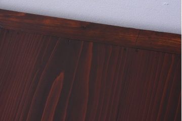 アンティーク家具　古民具・骨董　明治期　重厚なアンティーク横型衣装箪笥(サイドボード)