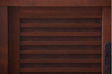 アンティーク家具　古民具・骨董　明治期　重厚なアンティーク横型衣装箪笥(サイドボード)