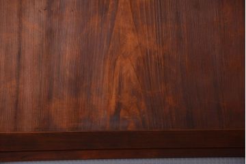 和製アンティーク　組子入り!古い木の上品なすりガラス帯戸4枚セット