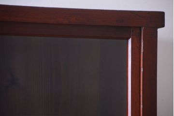 アンティーク家具　和製アンティーク　引き出し24杯付き!古い木の大きな収納棚