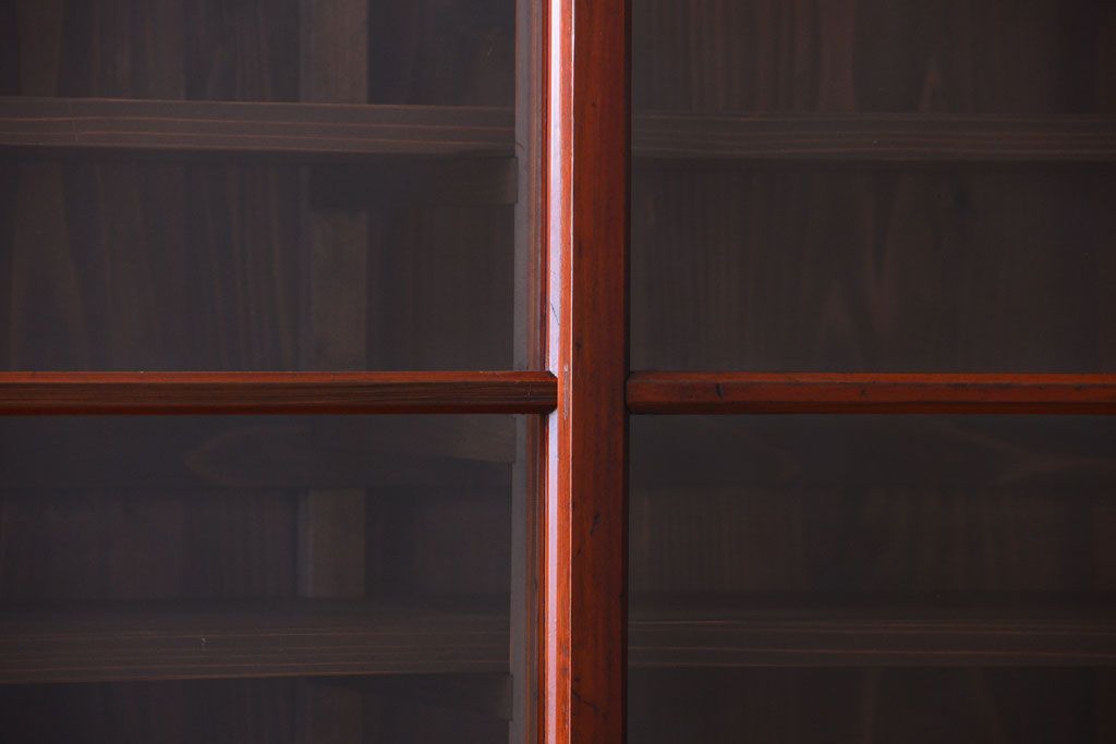 アンティーク家具　和製アンティーク　引き出し24杯付き!古い木の大きな収納棚