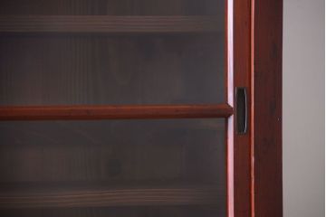 アンティーク家具　和製アンティーク　引き出し24杯付き!古い木の大きな収納棚