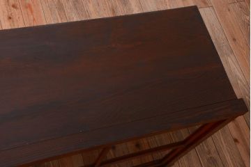 アンティーク家具　和製アンティーク　引き出し24杯付き!古い木の大きな収納棚