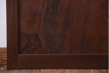 和製アンティーク　組子入り!古い木の上品なすりガラス帯戸