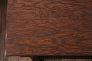 アンティーク家具　和製アンティーク　骨太で重厚な古い木製の作業台(カウンターテーブル)(3)