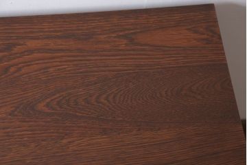 アンティーク家具　和製アンティーク　骨太で重厚な古い木製の作業台(カウンターテーブル)(3)