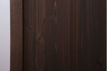 アンティーク家具　和製アンティーク　骨太で重厚な古い木製の作業台(カウンターテーブル)(3)