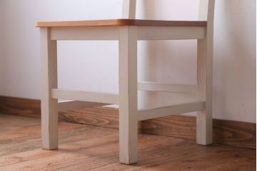 アンティーク家具　アンティークペイント　おしゃれな木製チェア(椅子)(1)