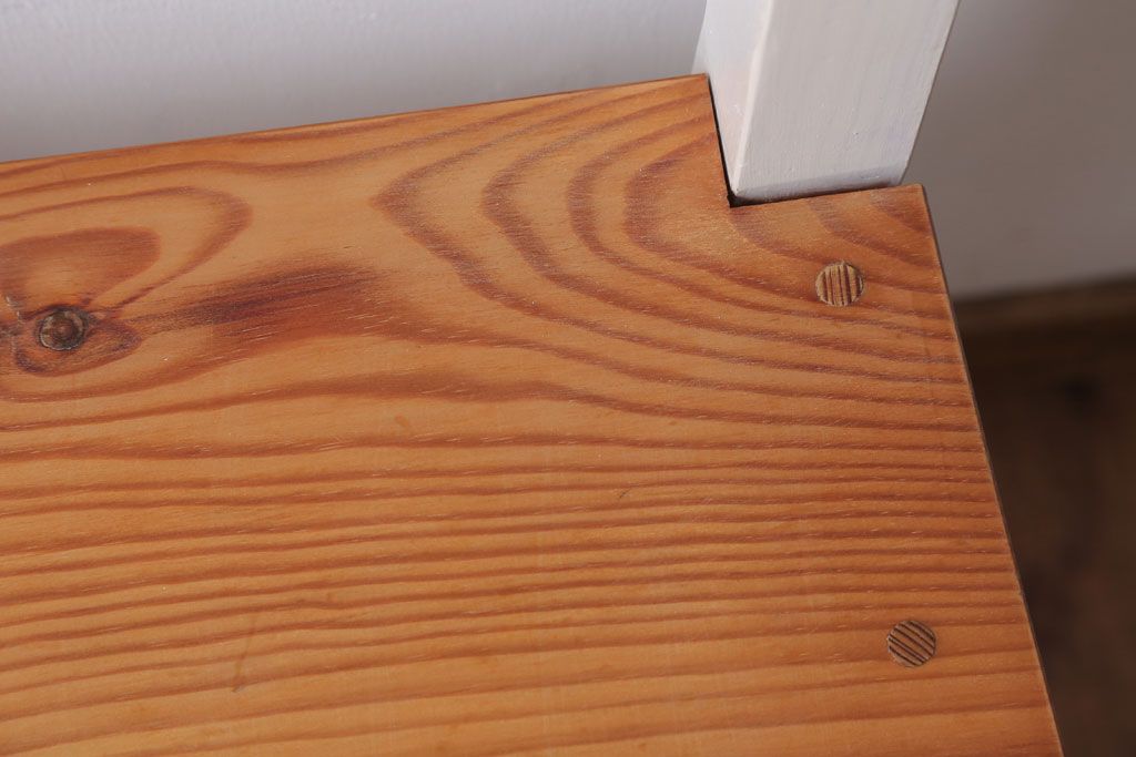 アンティーク家具　アンティークペイント　おしゃれな木製チェア(椅子)(1)