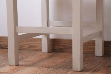 アンティーク家具　アンティークペイント　おしゃれな木製チェア(椅子)(1)