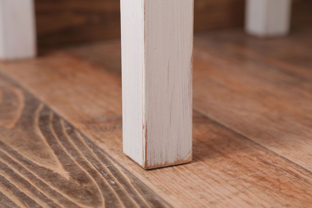 アンティーク家具　アンティークペイント　おしゃれな木製チェア(椅子)(1)