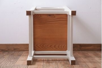 アンティーク家具　アンティークペイント　おしゃれな木製チェア(椅子)(1)