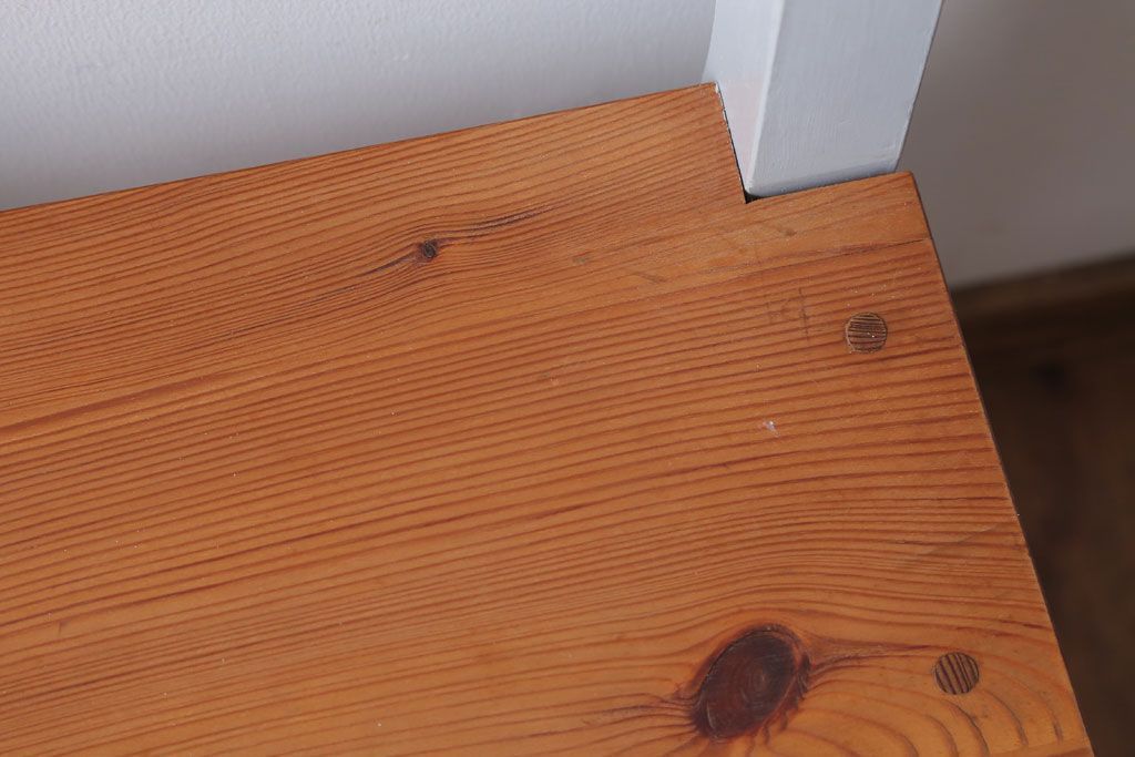 アンティーク家具　アンティークペイント　おしゃれな木製チェア(椅子)(2)