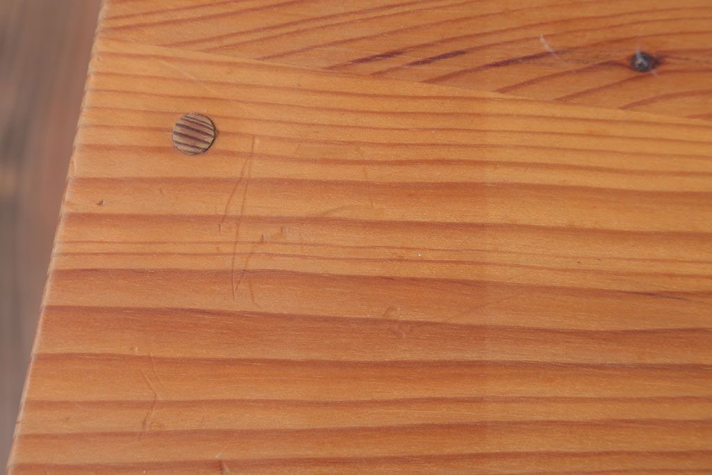 アンティーク家具　アンティークペイント　おしゃれな木製チェア(椅子)(2)