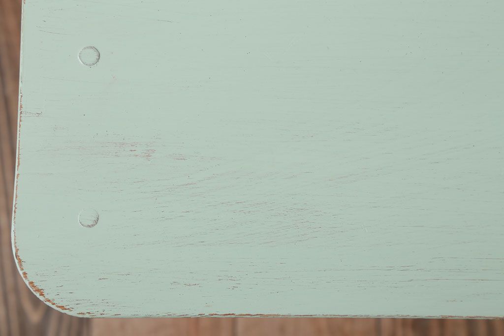 アンティーク家具　アンティークペイント　おしゃれな木製チェア(椅子)(3)