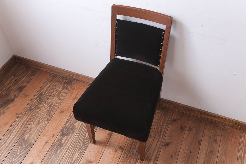 レトロ家具　昭和レトロ　おしゃれなアンティークチェア(椅子)(1)