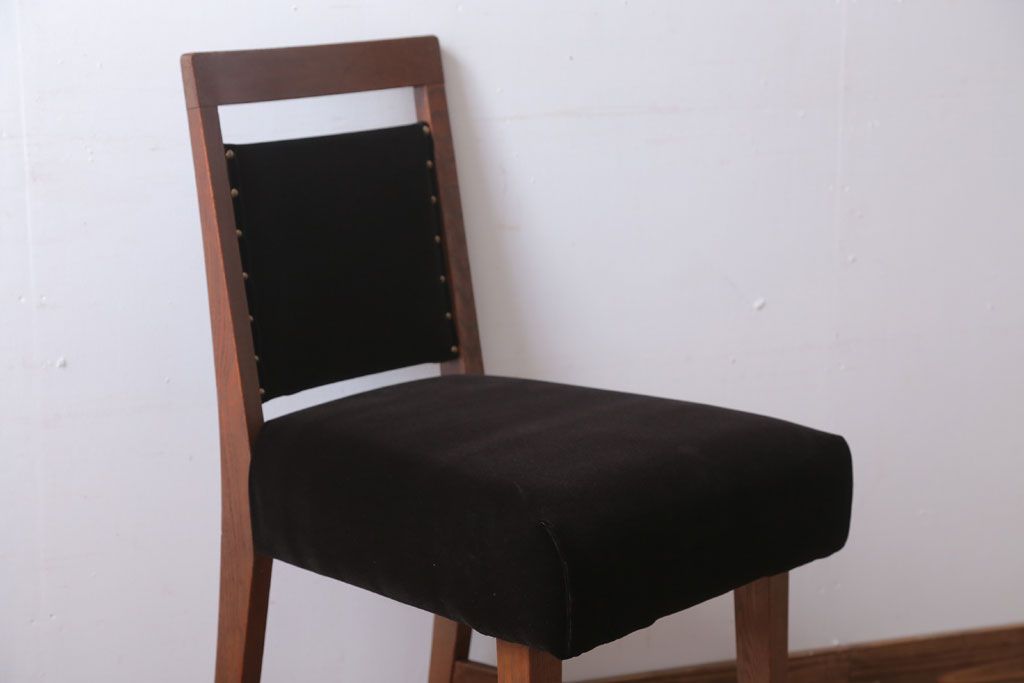 レトロ家具　昭和レトロ　おしゃれなアンティークチェア(椅子)(1)