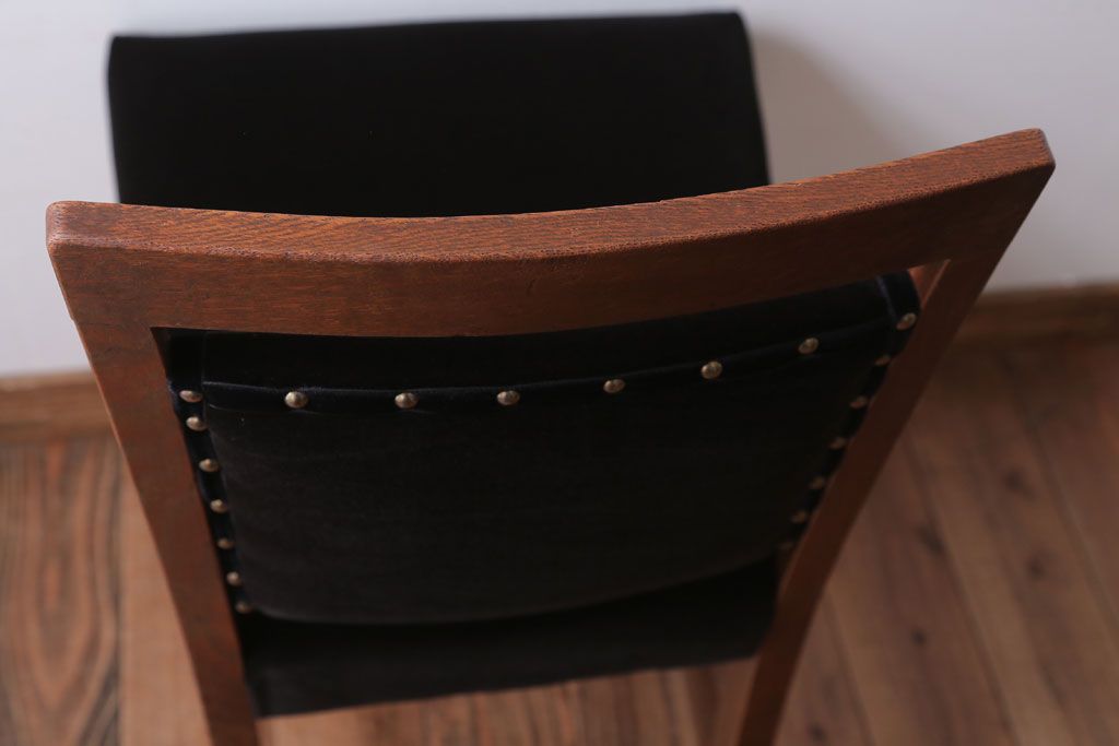 レトロ家具　昭和レトロ　おしゃれなアンティークチェア(椅子)(1)