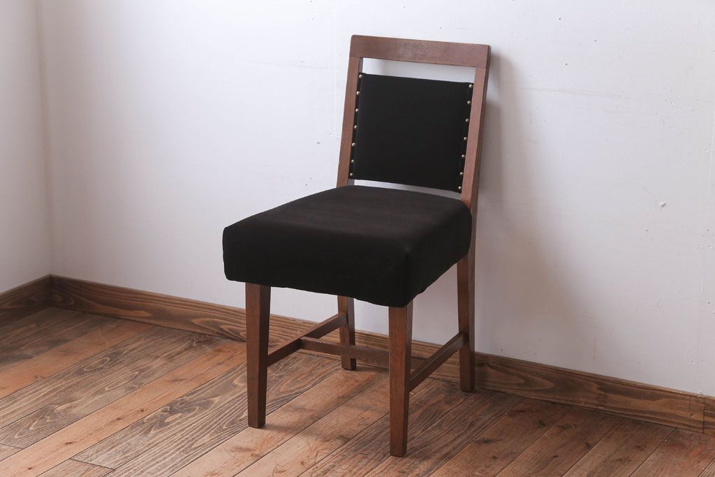 レトロ家具　昭和レトロ　おしゃれなアンティークチェア(椅子)(2)