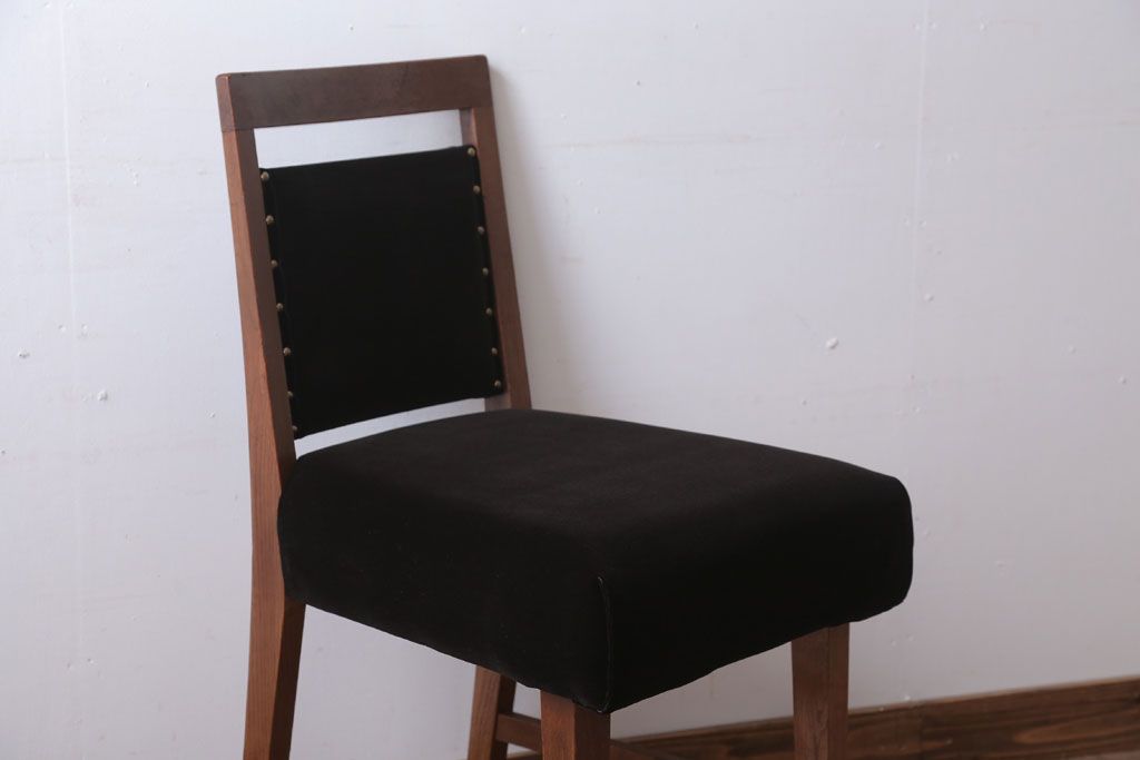 レトロ家具　昭和レトロ　おしゃれなアンティークチェア(椅子)(2)