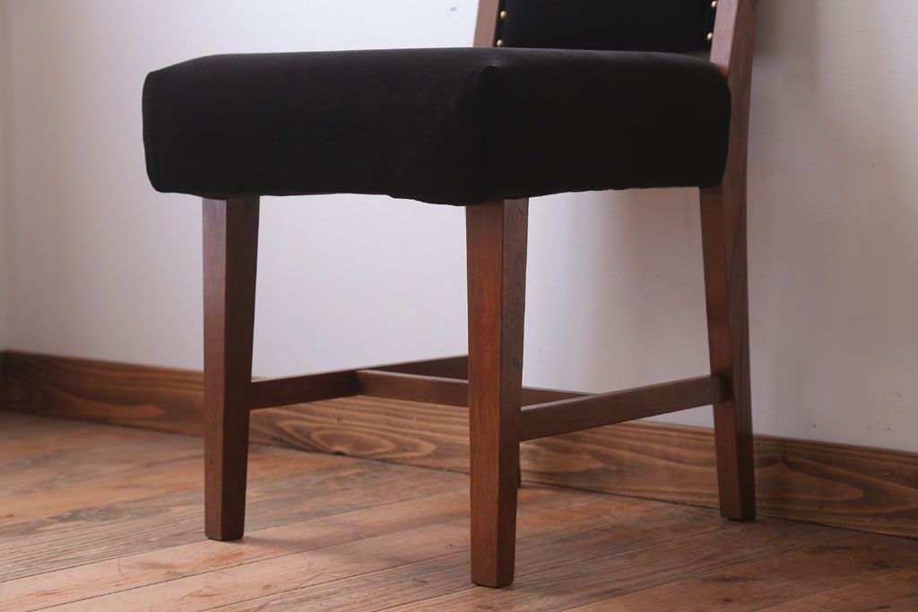 レトロ家具　昭和レトロ　おしゃれなアンティークチェア(椅子)(2)