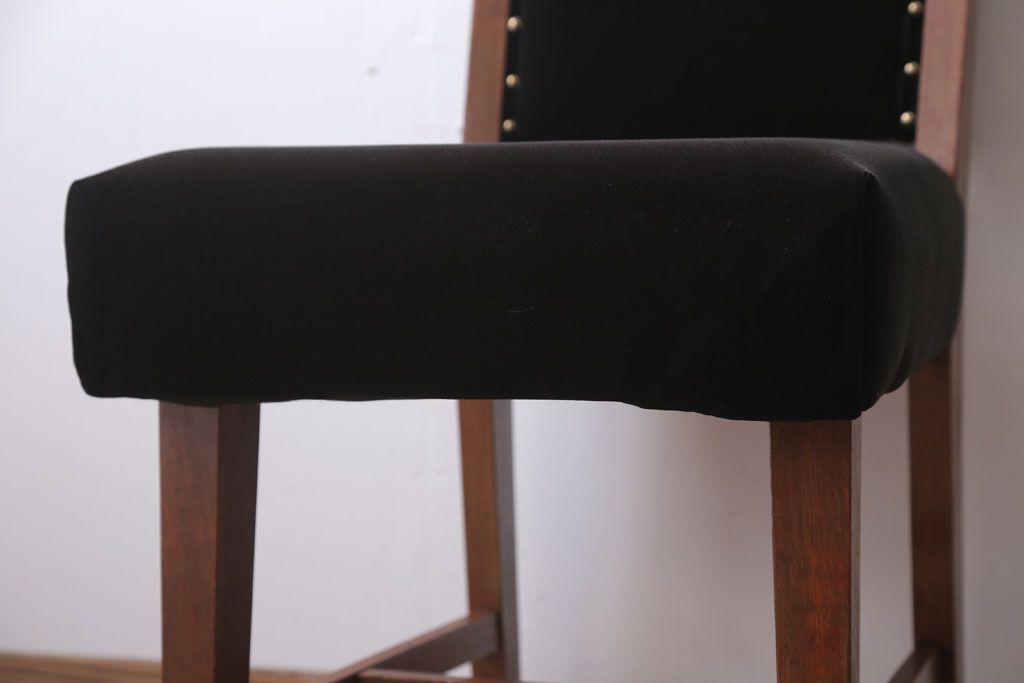 レトロ家具　昭和レトロ　おしゃれなアンティークチェア(椅子)(2)