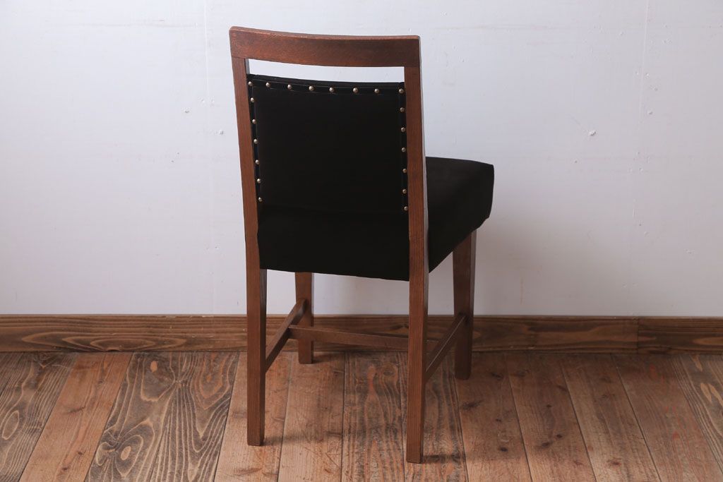 レトロ家具　昭和レトロ　おしゃれなアンティークチェア(椅子)(2)