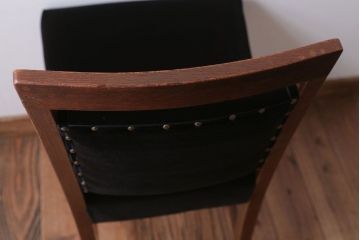 レトロ家具　昭和レトロ　おしゃれなアンティークチェア(椅子)(2)