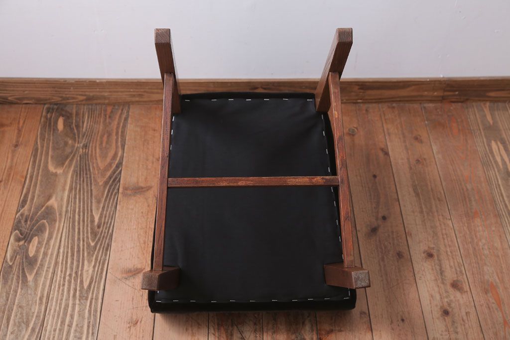 レトロ家具　昭和レトロ　おしゃれなアンティークチェア(椅子)(2)