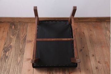 レトロ家具　昭和レトロ　おしゃれなアンティークチェア(椅子)(2)