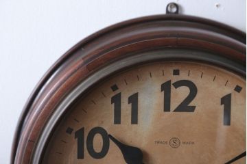 アンティーク雑貨　アンティーク　精工舎(SEIKOSHA)　古い壁掛け時計