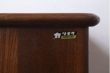 中古　カリモク　スリッパラック(電話台)
