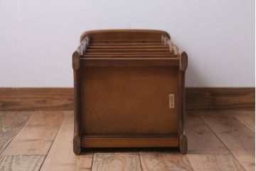 中古　カリモク　スリッパラック(電話台)