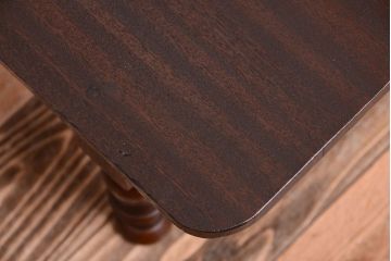 アンティーク家具　和製アンティーク　おしゃれな脚の古い文机