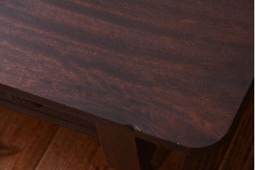アンティーク家具　和製アンティーク　おしゃれな脚の古い文机